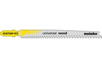 25 лобзиковых пилок, серия «universal wood», 91 мм, прогр., Metabo, 623617000 - фото 76337