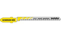 5 лобзиковых пилок, серия «clean wood premium», 57/ 1,4 мм, Metabo, 623695000 - фото 76338
