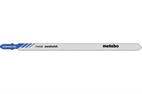 5 лобзиковых пилок, серия «sandwich metal», 150/ 2,0 мм, Metabo, 623604000 - фото 76372