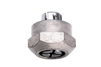 Цанговый зажим 1/4" с зажимной гайкой, Metabo, шестигранник, OFE/GS, Metabo, 631949000 - фото 76830