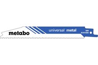 2 пилки для сабельных пил, «universal metal», 150 x 0,9 мм, Metabo, 631911000 - фото 76848