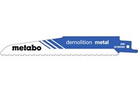 5 пилок для сабельных пил, «demolition metal», 150 x 1,6 мм, Metabo, 631992000 - фото 76850