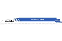 5 пилок для сабельных пил, «demolition metal», 225 x 1,6 мм, Metabo, 631993000 - фото 76851