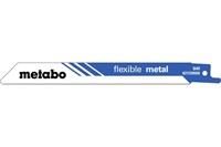 2 пилки для сабельных пил, «flexible metal», 150 x 0,9 мм, Metabo, 631129000 - фото 76855