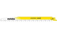 2 пилки для сабельных пил, серия «precision wood», 240 x 1,5 мм, Metabo, 631141000 - фото 76904