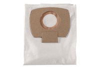 5 фильтровальных мешков из нетканого полотна - 25/30 л, ASA 25/30 L PC/ Inox, Metabo, 630296000 - фото 77071