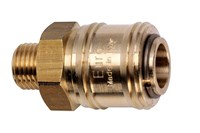 Быстроразъемная муфта Euro, внешняя резьба 1/2", Metabo, 0901025908 - фото 77336