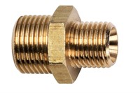 Двойной переходной ниппель, внешняя резьба 3/8" x внешняя резьба 1/2", Metabo, 0901026203 - фото 77379