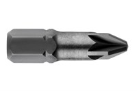 3 торсионные биты Pozidriv PZ 2/ 25 мм, Metabo, 628518000 - фото 78304