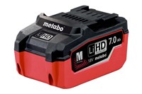 Аккумуляторный блок LiHD, 18 В - 7,0 А·ч, Metabo, 625345000 - фото 78368