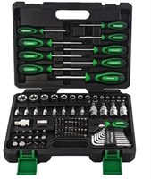 HITACHI HTC-774006, набор инструмента 1/4”, 3/8”и 1/2” 100 предметов - фото 7853
