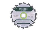 Пильное полотно «cordless cut wood — classic», 165x20 Z18 WZ 20°, Metabo, 628272000 - фото 78844