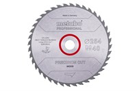 Пильное полотно «precision cut wood — professional», 254x30, Z40 WZ 20°, Metabo, 628059000 - фото 78911