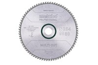 Пильное полотно «multi cut — professional», 254x30, Z80 FZ/TZ, 5°, Metabo, 628093000 - фото 78964