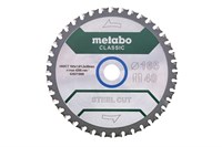 Пильное полотно «steel cut — classic», 165x20 Z40 FZFA/FZFA 4°, Metabo, 628273000 - фото 78982