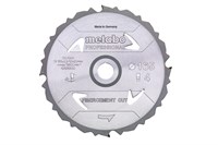 Пильное полотно «fibercement cut — professional», 160x20 Z4 DFZ 5°, Metabo, 628287000 - фото 78992
