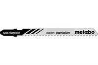 5 лобзиковых пилок, серия «expert aluminium», 75/ 3,0 мм, Metabo, 623974000 - фото 79026