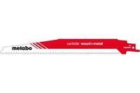 Пилка для сабельных пил, «carbide wood + metal», 225 x 1,25 мм, Metabo, 626560000 - фото 79059