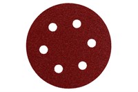 10 шлифовальных листов на липучке, 80 мм Р 320, H+M, SXE, Metabo, 624048000 - фото 79154