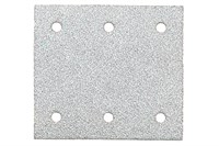 10 шлифовальных листов на липучке 115x103 мм, P 240, краска, SR, Metabo, 625645000 - фото 79296
