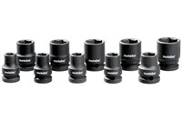 Набор ударопрочных торцевых головок 1/2", Metabo, 628831000 - фото 79486