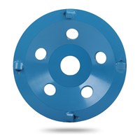Чашка обдирочная MESSER PCD 125х22,2 мм с 4-мя поликристаллическими алмазными вставками - фото 86181
