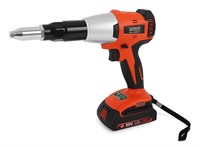 Аккумуляторный заклепочник MESSER LW20LD для вытяжных заклепок (2,4 - 5,0 мм) - фото 86183