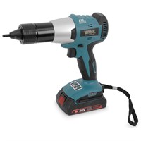 Аккумуляторный заклепочник MESSER LW20LM (М6) для работы с резьбовыми заклепками, комплект c двумя аккумуляторами - фото 86190