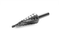Ступенчатое сверло MESSER-OPTIMA со спиральной канавкой (4-20ММ 9 ступеней) диаметр хвостовика 8 - фото 86271
