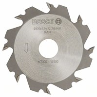BOSCH Фреза дисковая для GFF 22 A Prof 105X22X4 8T, 3608641013 - фото 87840