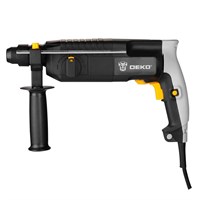 Перфоратор сетевой DEKO DKH950W в кейсе с набором из 5 буров SDS+ - фото 91105