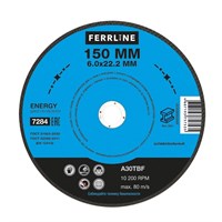 Круг для шлифования FerrLine Energy 150 х 6 х 22,2 мм A30TBF - фото 92308