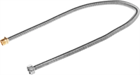 ЗУБР 1/2", 0.8 м, сильфонная из нержавеющей стали, подводка для воды 51011-G/S-080 - фото 98536