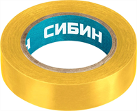 СИБИН 15 мм х 10 м, изоляционная лента пвх  1235-5 - фото 98601