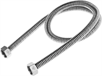 ЗУБР 1/2", 0.8 м, сильфонная из нержавеющей стали, подводка для воды 51011-G/G-080 - фото 98607