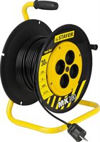 STAYER 30 м, 1300Вт, ПВС 2x0,75 удлинитель на катушке MS 207 55073-30 - фото 99453